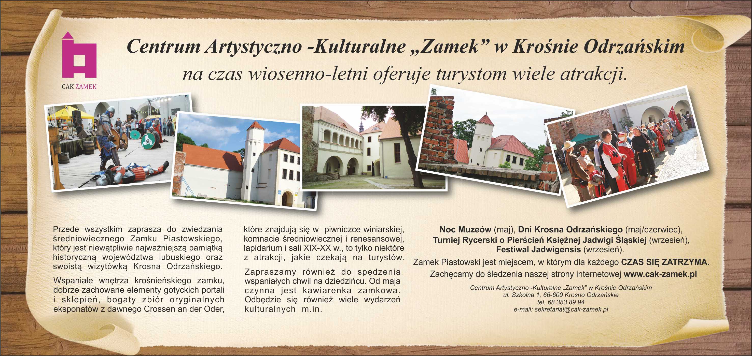ulotka turystyczna - po polsku