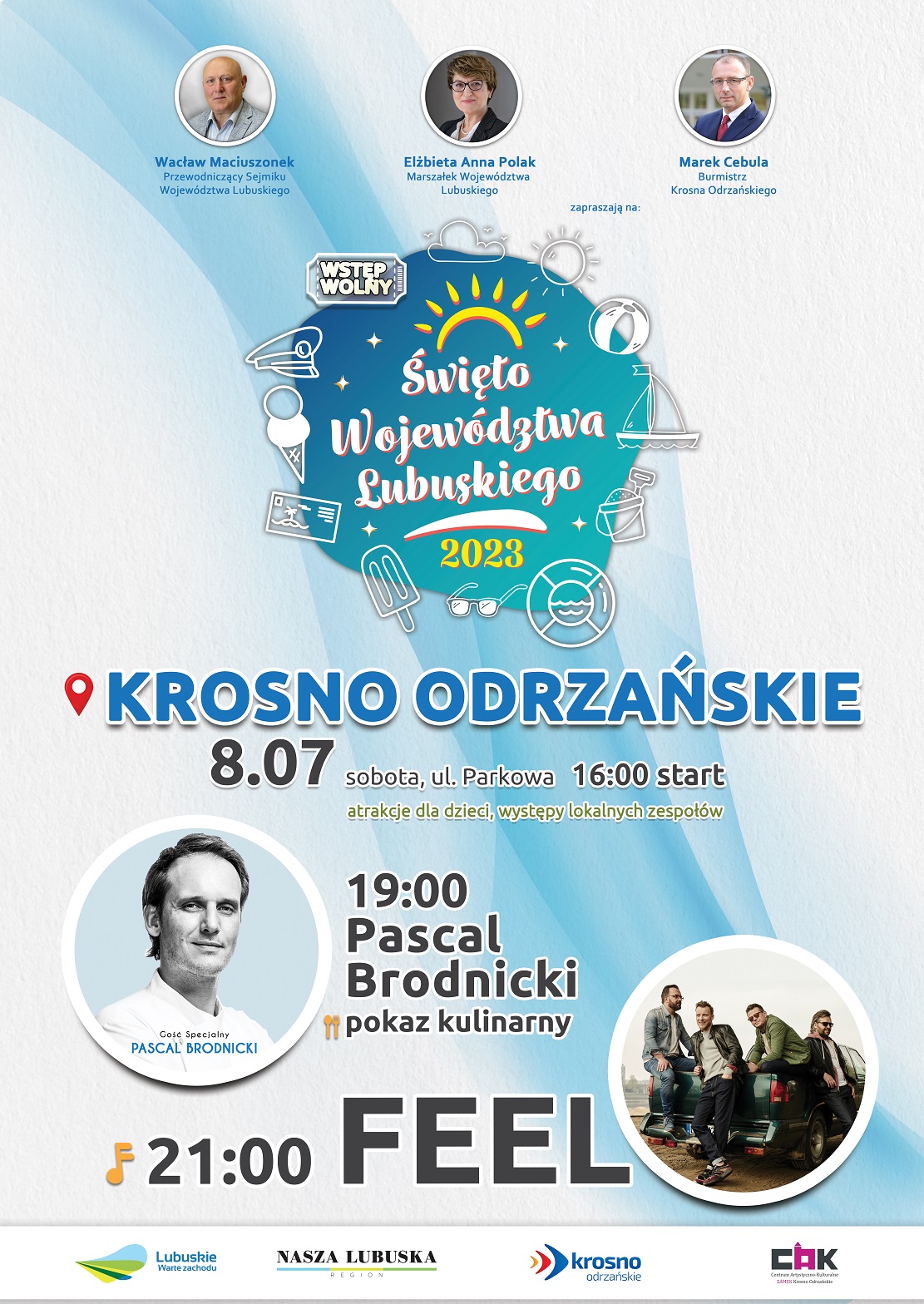 Plakat ŚWL Krosno Odrzańskie B2 poglad