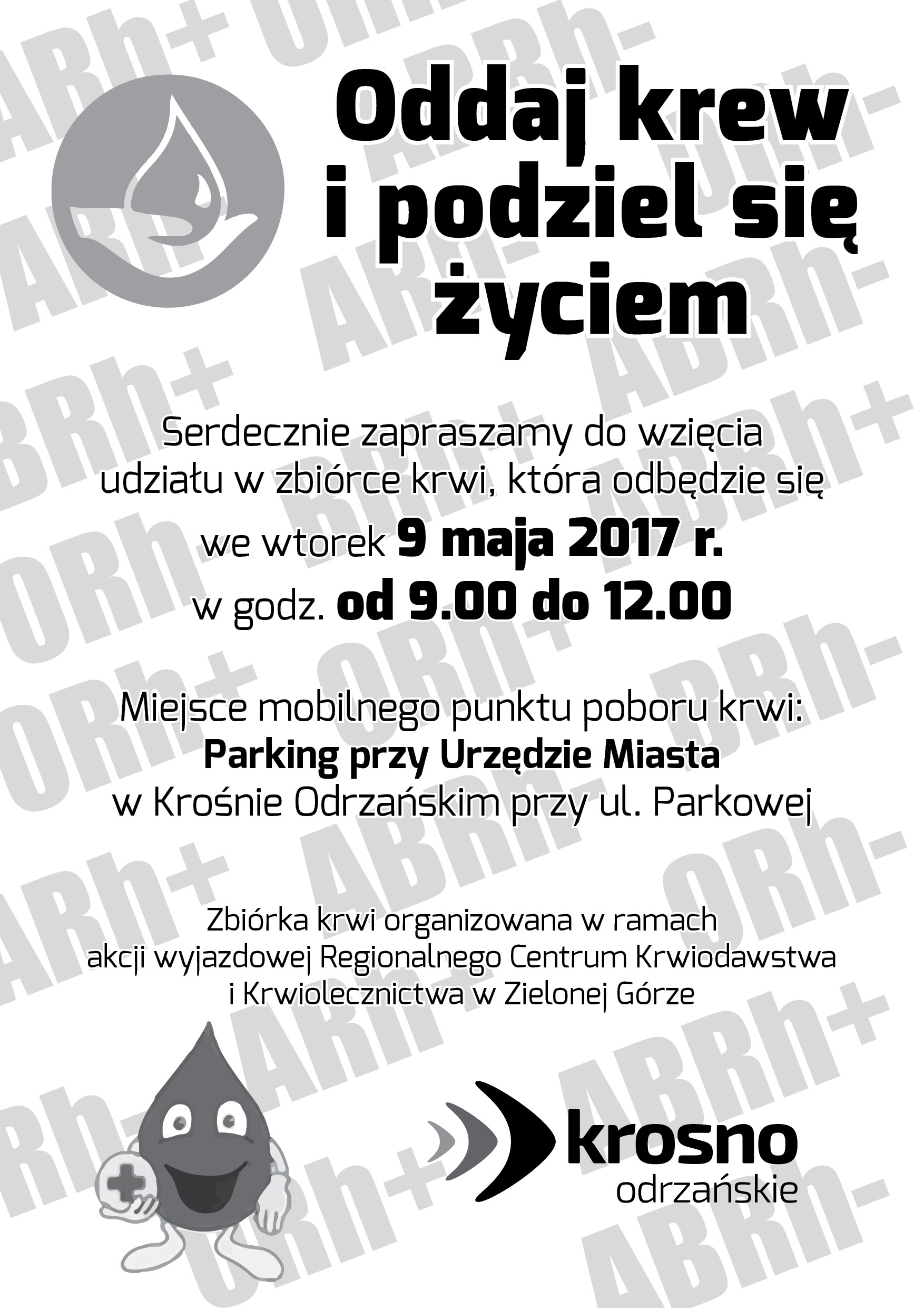 plakat krew