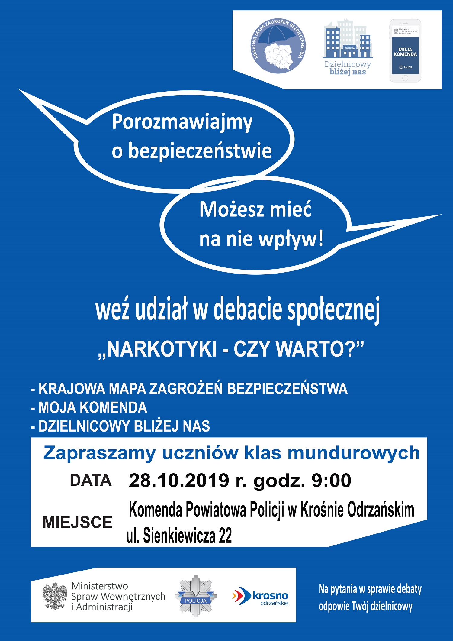 plakat policja