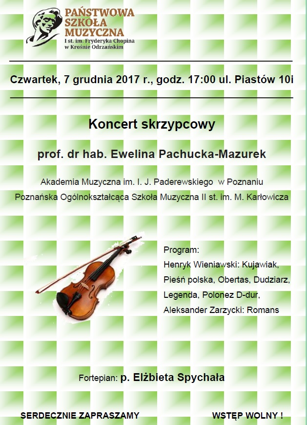 szkoła muzyczna koncert grudzień