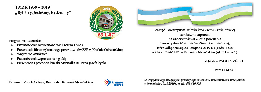 zaproszenie TMZK 60 lat3
