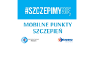 Obrazek mówiący o mobilnym punkcie szczepień