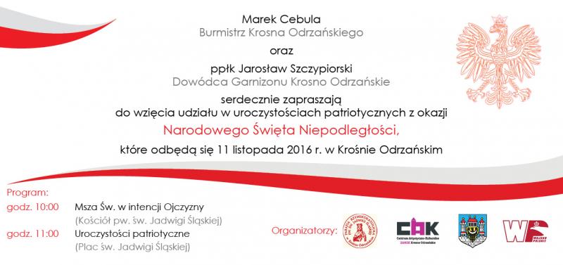 zaproszenie 11 listopada 2016 DL2